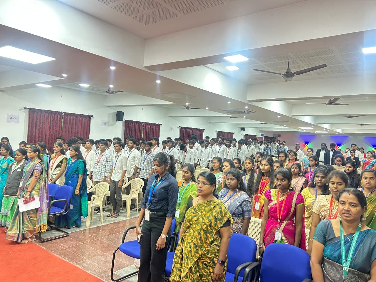 INFOMEISTER students attending an event